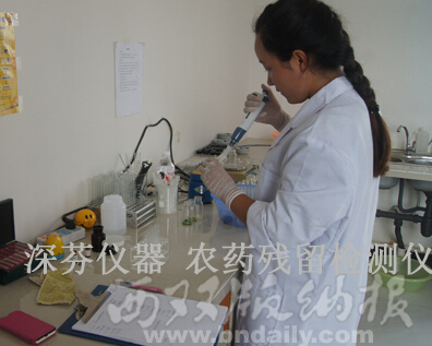 勐?？h加大蔬菜農(nóng)藥殘留檢測(cè)